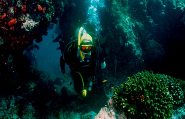 Diversion bajo el mar